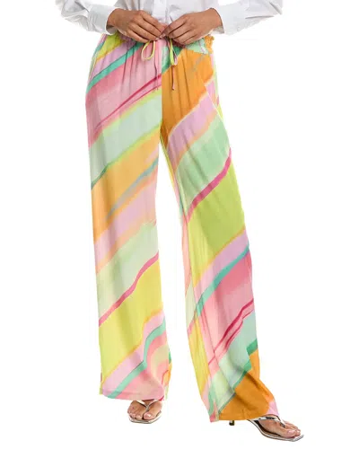 Frnch Pacanier Woven Pant In Multi