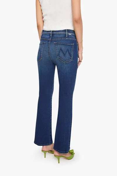 Mother The Weekender Mid Rise Flared Jeans In Kicks And Riffs