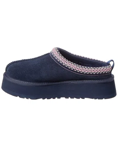 Ugg High-heeled Mules With Decorative Band In Blue