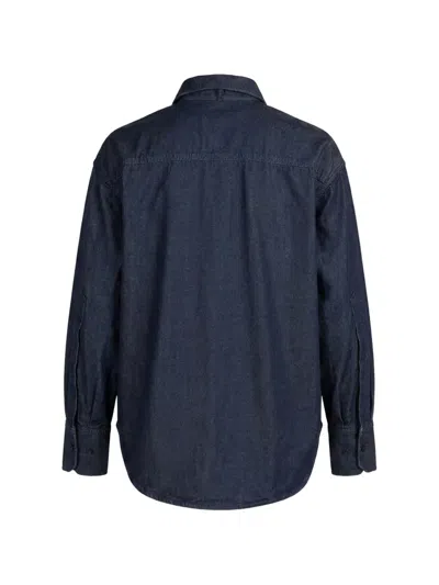 Sa Su Phi Su Denim Shirt In Blue