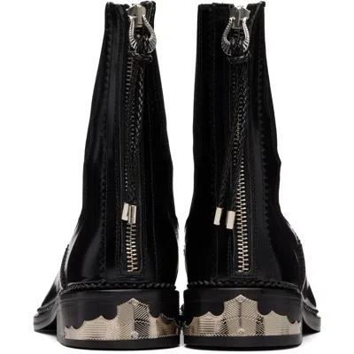 Toga Pulla Aj990 Ankle Boots In Black