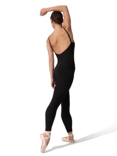 Capezio Adjustable Strap Camisole Unitard In Black