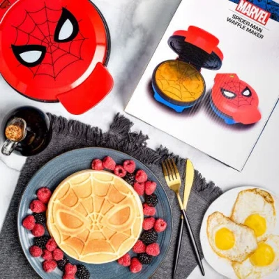 Uncanny Brands Marvel's Spider-man Waffle Maker In Multi