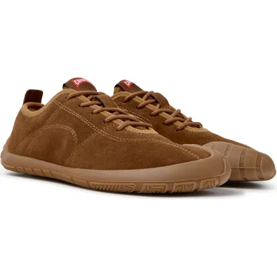 Camper Peu Path Suede Sneakers In Brown