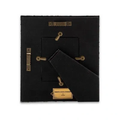 Mackenzie-childs Emerald Check Frame In Black