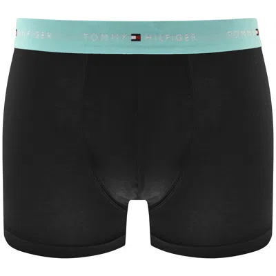 Tommy Hilfiger 5 Pack Boxer Trunks Black In Black