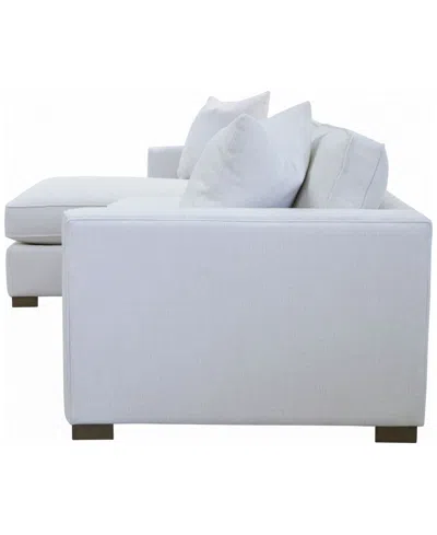 Macy's Corine 2-pc. Chaise Sectional Sofa With Toss Pillows In Multi