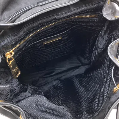 Pre-owned Prada Black Nylon Backpack ()