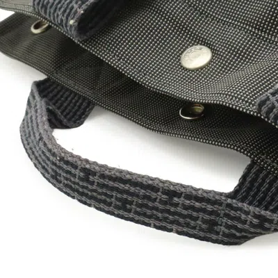 Pre-owned Hermes Gray Canvas Backpack Shoulder Bag ()