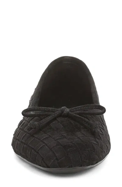 Sam Edelman Ruthie Woven Ballet Flat In Black