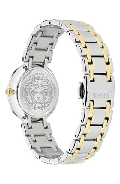 Versace Reve 34mm In Metallic