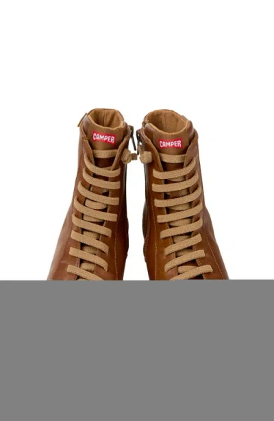 Camper Peu Path Ankle Boot In Brown