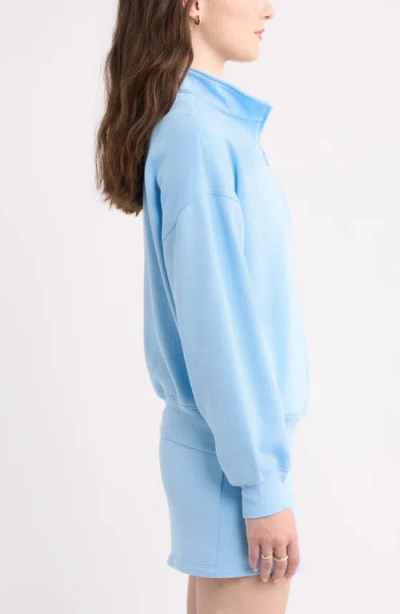 Bp. Half Zip Sweatshirt In Blue