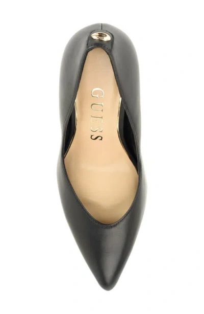 Guess Tango Pointed Toe Pump In Black