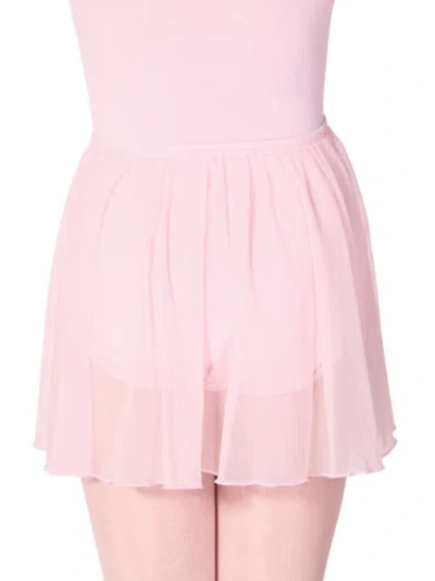 Capezio Pull On Circular Skirt In Pink