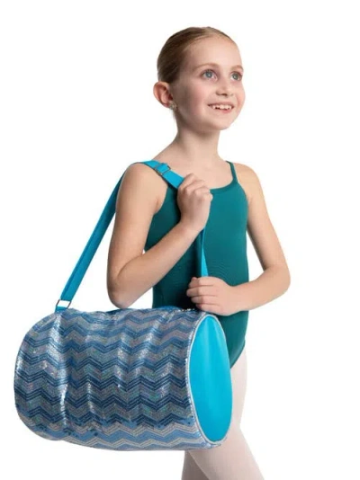 Capezio Chevron Barrel Bag In Pattern