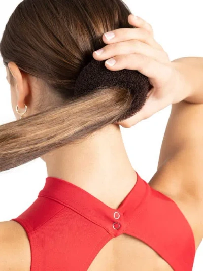 Capezio Bun Builder In Brown