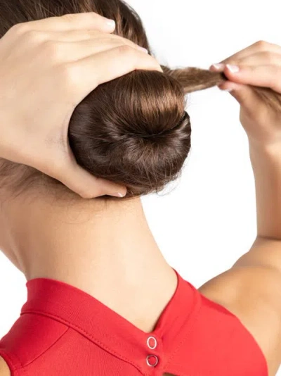 Capezio Bun Builder In Brown