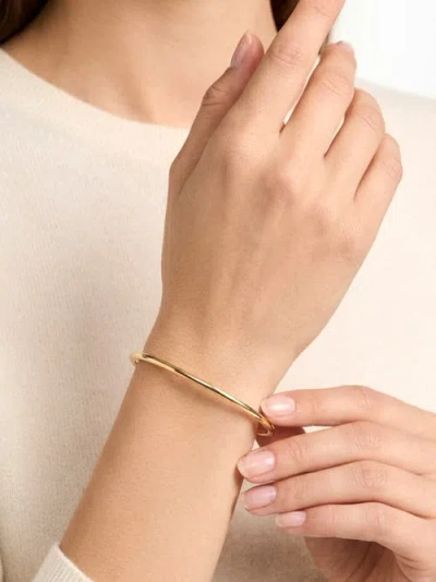 Devata 2mm Bangle Bracelet In Gold