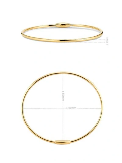Devata 2mm Bangle Bracelet In Gold