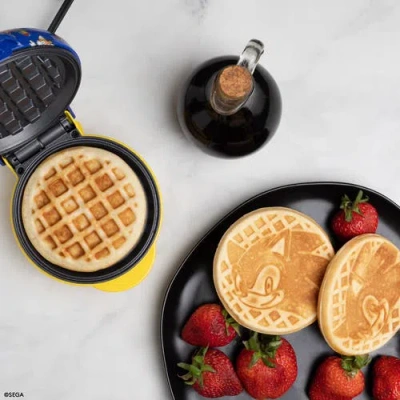 Uncanny Brands Sonic The Hedgehog Mini Waffle Maker In Multi