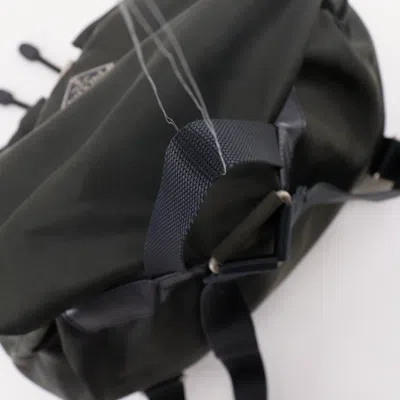 Pre-owned Prada Khaki Nylon Backpack ()