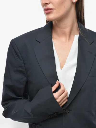 Stella Mccartney Bobby Single-breasted Blazer In Blue