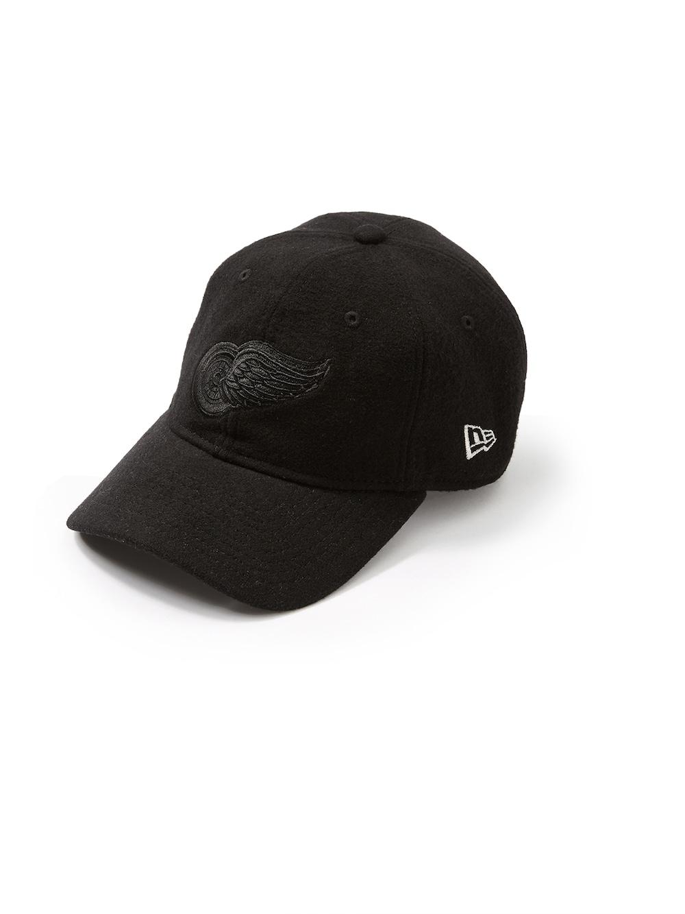 black red wings hat