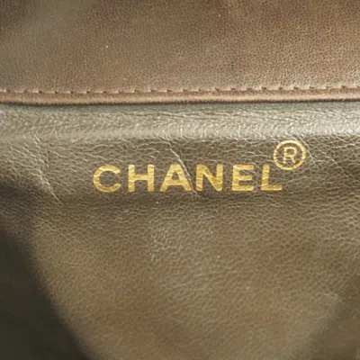 Pre-owned Chanel Brown Leather Backpack ()