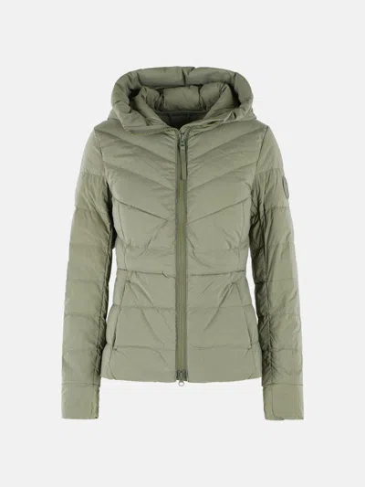 Canada Goose Stretch Polyamide Clair Down Jacket In Green
