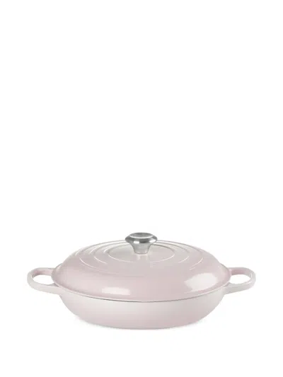 Le Creuset Signature Enameled Cast Iron Braiser With Lid In Pink