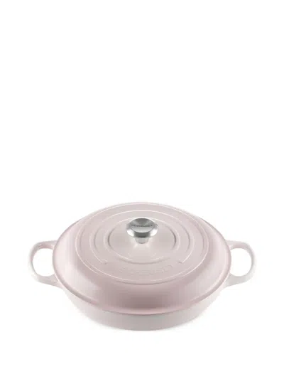 Le Creuset Signature Enameled Cast Iron Braiser With Lid In Pink