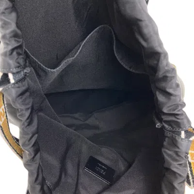 Pre-owned Fendi Black Nylon Backpack ()