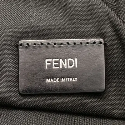 Pre-owned Fendi Black Nylon Backpack ()