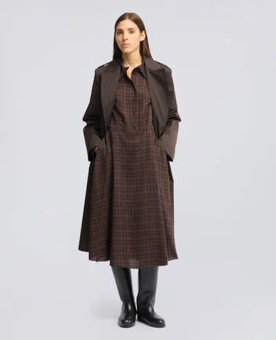Aspesi Abito Sfoderato In Modal - Braun In Brown