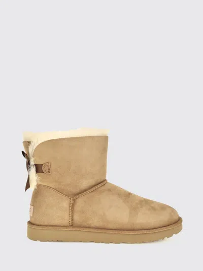 Ugg Boots Woman Color Walnut In Brown