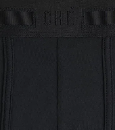 Che Ché Modal-blend Trunks In Black