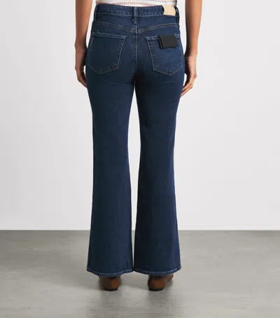 Paige Sofia Flared Jeans In Blue