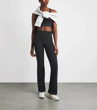 On Studio Flared Leggings In Black