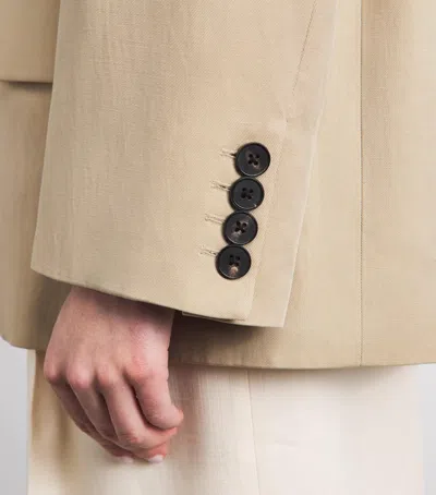 Me+em Oversized Icon Blazer In Neutral