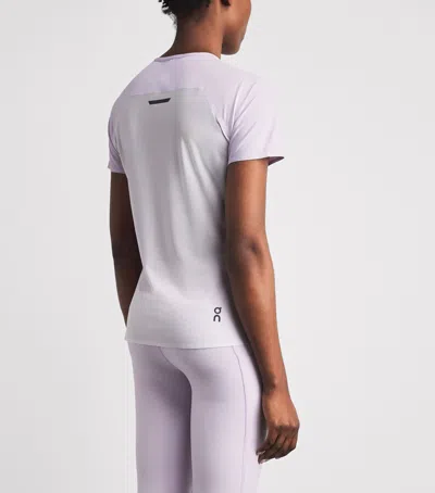 On Performance T-shirt In Purple