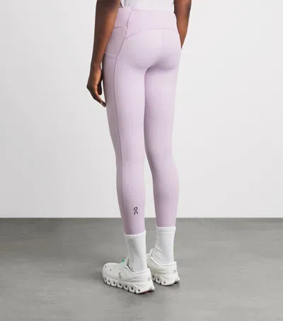 On 7/8 Performance Tights In Pink