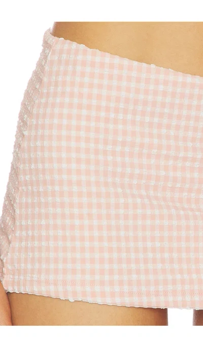 Devon Windsor Lisette Skirt In Pink