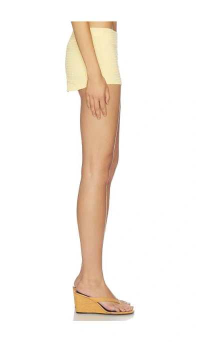 Devon Windsor Lisette Skirt In Yellow