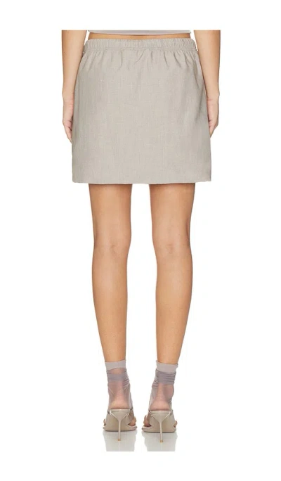 Essentials Micro Skirt In Gray