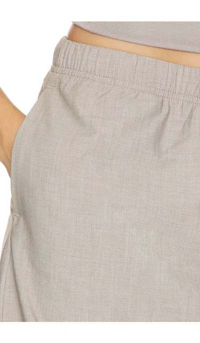 Essentials Micro Skirt In Gray