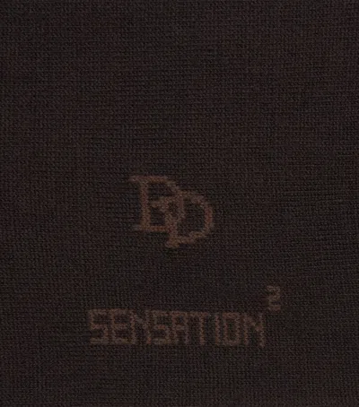 Dore Dore Doré Doré Merino-blend Socks In Brown