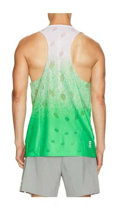 On Zero Tank Breathe In Green