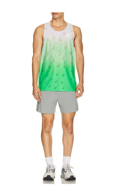On Zero Tank Breathe In Green