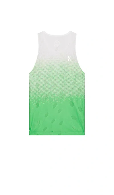 On Zero Tank Breathe In Green